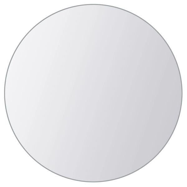vidaXL 16 pcs Mirror Tiles Round Glass