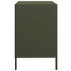 vidaXL Sideboard Olive Green 68x39x58.5 cm Cold-rolled Steel
