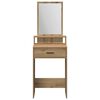 vidaXL Dressing Table Artisan Oak 50 x 41 x 140 cm Engineered Wood
