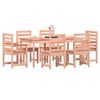 vidaXL 7 Piece Garden Dining Set Solid Wood Douglas