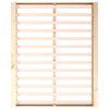vidaXL Bed Frame without Mattress 160x200 cm Solid Wood