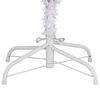 vidaXL Artificial Christmas Tree White 180 cm PVC and Metal
