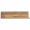vidaXL Wall Shelves 2 pcs Artisan Oak 75x16.5x16.5 cm Engineered Wood