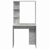 vidaXL Desk Concrete grey 78.5 x 37 x 154.5 cm Engineered wood