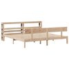 vidaXL Bed Frame without Mattress 180x200 cm Super King Solid Wood Pine