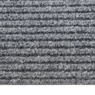 vidaXL Dirt Trapper Carpet Runner 100x450 cm Grey