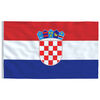 vidaXL Croatia Flag 90x150 cm
