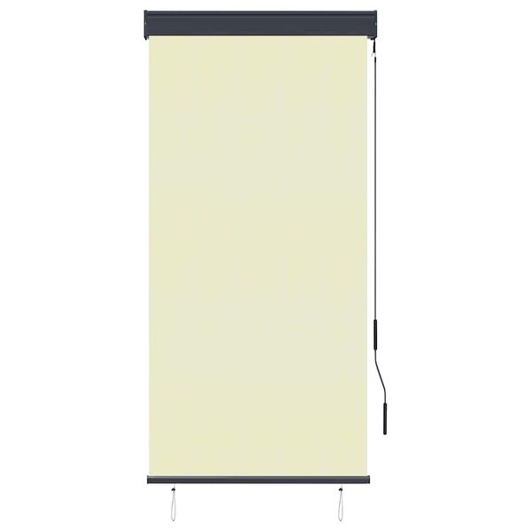 vidaXL Outdoor Roller Blind 80x250 cm Cream