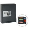 vidaXL Key Safe Dark Grey 30x10x36.5 cm