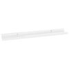 vidaXL Wall Shelves 2 pcs High Gloss White 60x9x3 cm