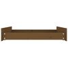 vidaXL Bed Drawers 2 pcs Honey Brown Solid Wood Pine