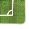 vidaXL Kids' Rug Green 160x230 cm Football Field Washable