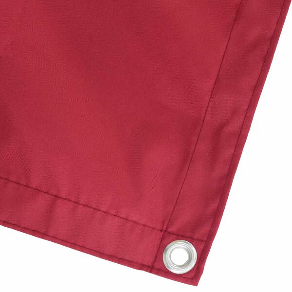 vidaXL Balcony Screen Red 110 x 200 cm Oxford Fabric