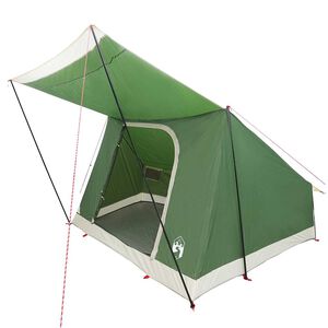 vidaXL Camping Tent 2-Person Waterproof Green Taffeta