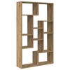 vidaXL Bookcase Artisian Oak 72x20x120.5 cm Engineered Wood