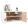 vidaXL Wall Cabinets 2 pcs White 60x30x30 cm Solid Wood Pine