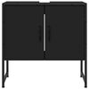 vidaXL Bathroom Sink Cabinet Black 60x33x60 cm Engineered Wood