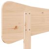 vidaXL Headboard 75 cm Solid Wood Pine