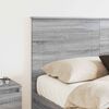 vidaXL Headboard Grey Sonoma 150 cm Engineered Wood