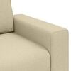 vidaXL Sofa Cream 100 x 77 x 82 cm Fabric
