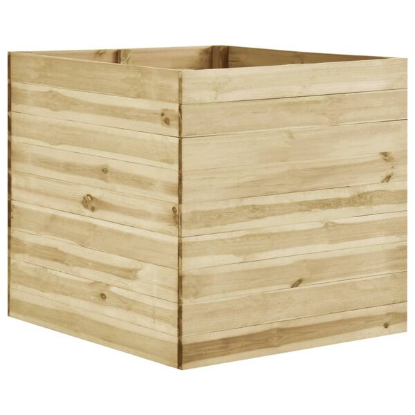 vidaXL Garden Raised Bed 100x100x97 cm Impregnated Pinewood