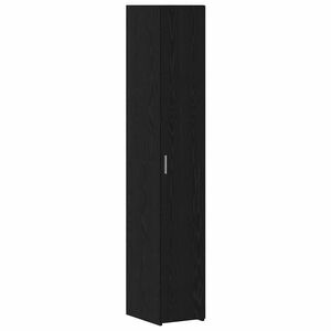 vidaXL Highboard Black Oak 30 x 42.5 x 185 cm
