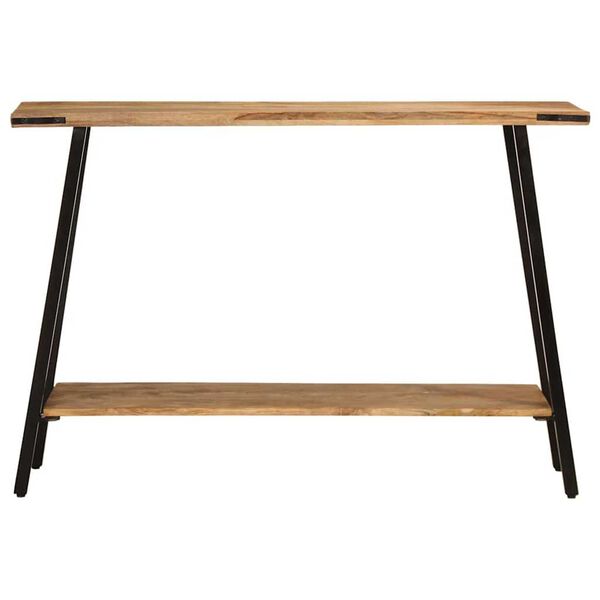 vidaXL Console Table 110x30x75 cm Solid Wood Mango