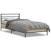 vidaXL Bed Frame without Mattress Sonoma Oak 75x190 cm