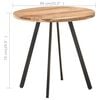 vidaXL Dining Table 80 cm Solid Acacia Wood