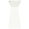 vidaXL Pillar Planter 2 pcs White 35 x 35 x 73 cm