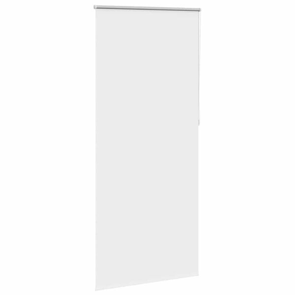 vidaXL Roller Blind Blackout 100 x 230 cm White