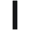 vidaXL Shoe Cabinet Black 60x21x125.5 cm Engineered Wood