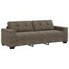 vidaXL Sofa 180cm Dark Grey Fabric
