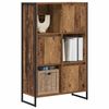 vidaXL Book Cabinet Old Wood 68 x 30 x 108.5 cm Engineered Wood
