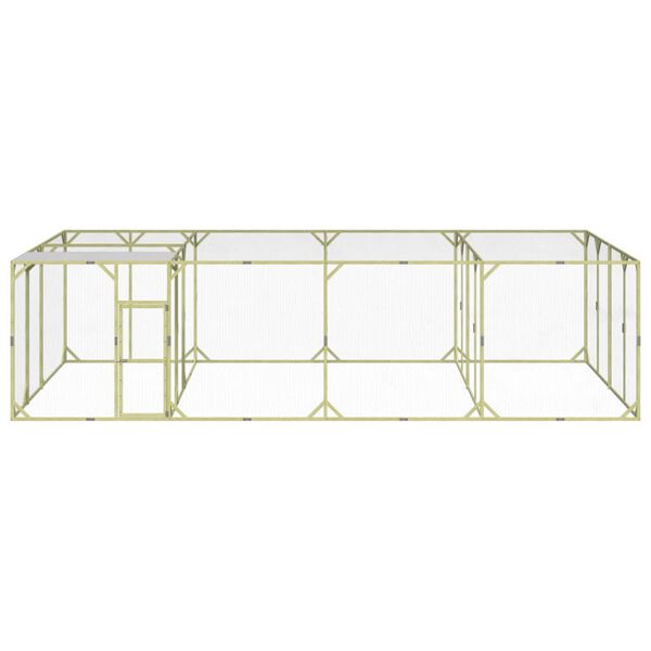 vidaXL Chicken Coop 800x400x200 cm Impregnated Solid Wood Pine