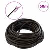 vidaXL Leather Cord Dark Brown &Oslash;4 mm x 50 m Leather