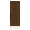 vidaXL Kitchen Base Cabinet&nbsp;Porto Brown Oak Engineered Wood