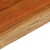 vidaXL Table Top 80x40x3.8 cm Rectangular Solid Wood Acacia Live Edge