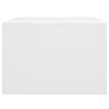 vidaXL Wall-mounted Bedside Cabinets 2 pcs White 50x36x25 cm