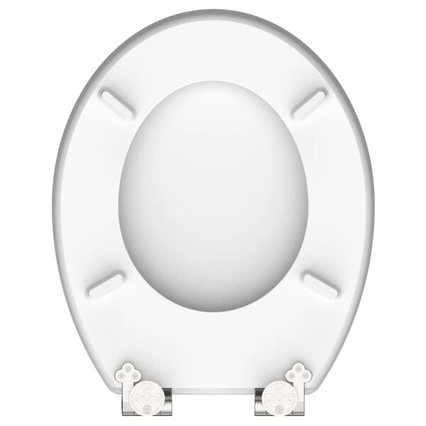 SCH&Uuml;TTE High Gloss Seat with Soft-Close WATER DROP MDF