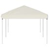 vidaXL Folding Party Tent Cream 3x6 m