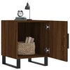 vidaXL Bedside Cabinets 2 pcs Brown Oak 40x40x50 cm Engineered Wood