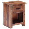vidaXL Nightstand 40x30x50 cm Solid Wood