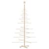 vidaXL Wooden Christmas Tree for Decoration 180 cm Solid Wood Pine