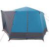 vidaXL Cabin Tent with Roof Blue and Grey 333 x 317 x 194 cm