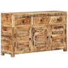 vidaXL Sideboard 110x30x65 cm Solid Wood Mango