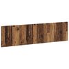 vidaXL Wall-Mounted Headboard BREDA Old Wood Engineered Wood