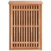 vidaXL Wall-mounted Bathroom Cabinet 42x23x60 cm Solid Wood Walnut
