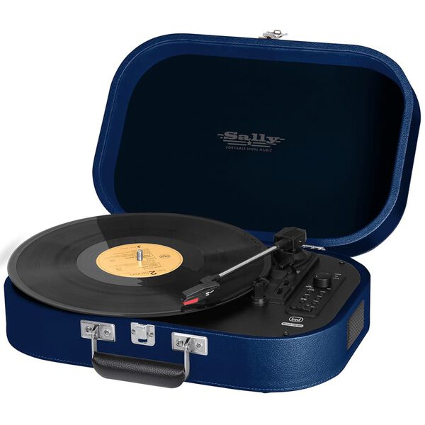 Trevi Portable Turntable MP3 TT 1020 BT Blue TR-011