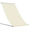 vidaXL Retractable Awning Cream 150x150 cm Fabric and Steel